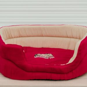 Snoozzzeee Dog - Oval Bed - Cherry 32"