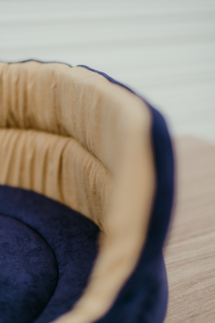 Snoozzzeee Dog - Oval Bed - Purple 23" - Image 3
