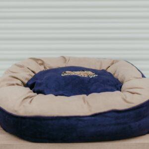 Snoozzzeee Dog - Suedette Donut - Purple 28"
