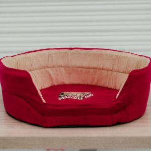 Snoozzzeee Dog - Oval Bed - Cherry 27"