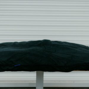 Suede Box Bed - Expresso 85 x 120cm