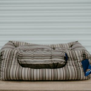 Sofa Bed - Stripe Mushroom 45 x 60cm