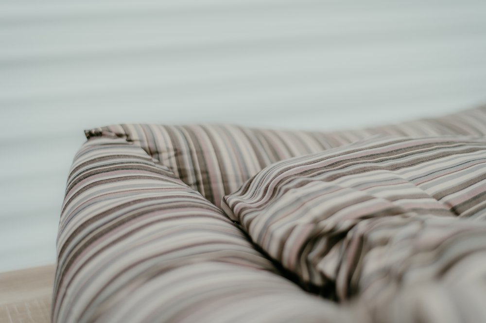 Sofa Bed - Stripe Mushroom 45 x 60cm - Image 2